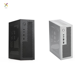 A09 HTPC มินิ ITX เกมพีซีเคสเดสก์ท็อปเคส USB2.0 กรณีคอมพิวเตอร์กรณีบ้านหนา 187 × 228 × 89mm