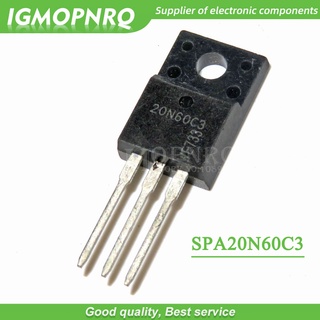 มอสเฟต SPA20N60C3 20N60C3 SPA17N80C3 17N80C3 N-Ch 600V 20.7A TO220F 5 ชิ้น