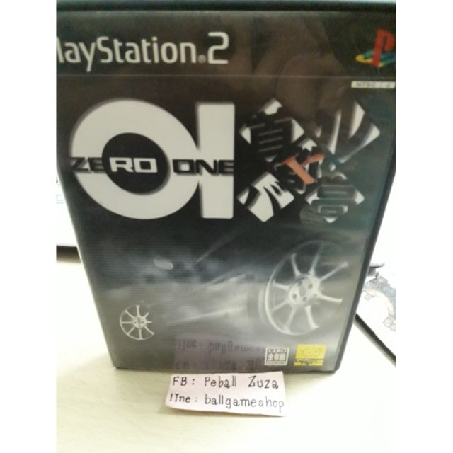 แผ่นแท้ ps2 ZERO ONE