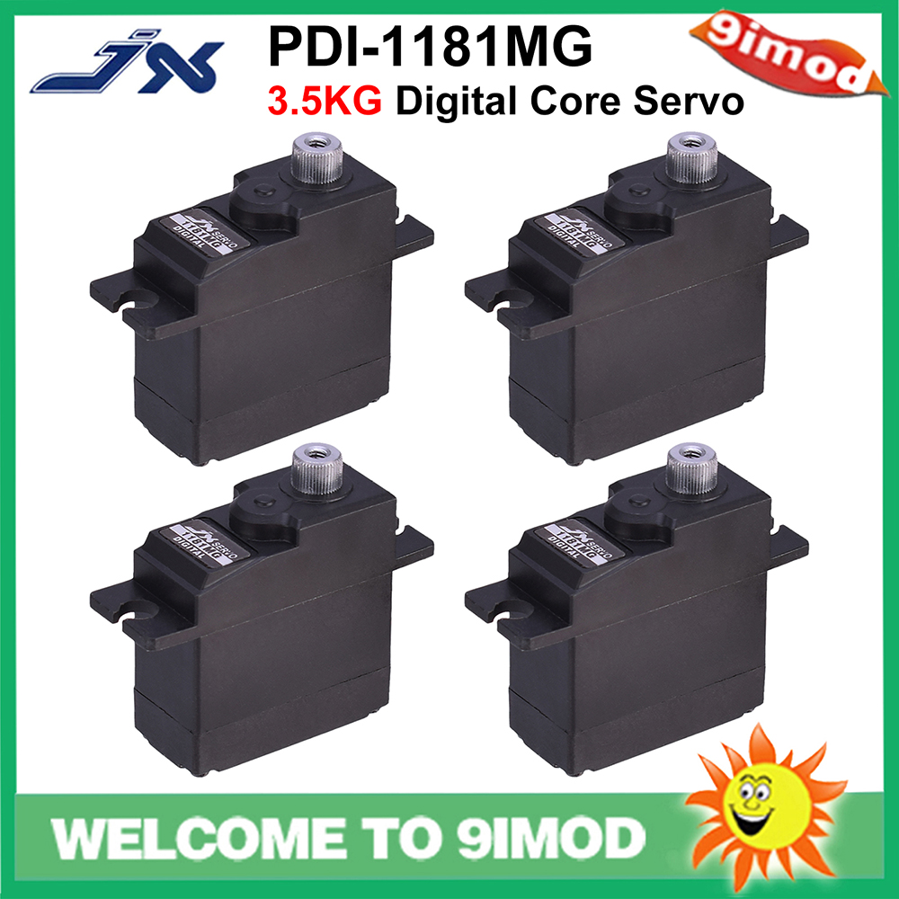 Jx Servo Pdi-1181Mg 18 กรัม 3.5 กก. เกียร์เซอร์โวดิจิตอลสําหรับ Wpl Rc รถยนต์ B1/16 B24 C14 C24 เครื