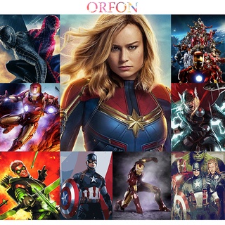 【ORFON】Avengers Paint by Number Painting by Number DIY Number Painting Gifts for Friends Children