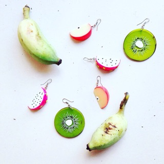 Summer fruity earrings ต่างหูผลไม้