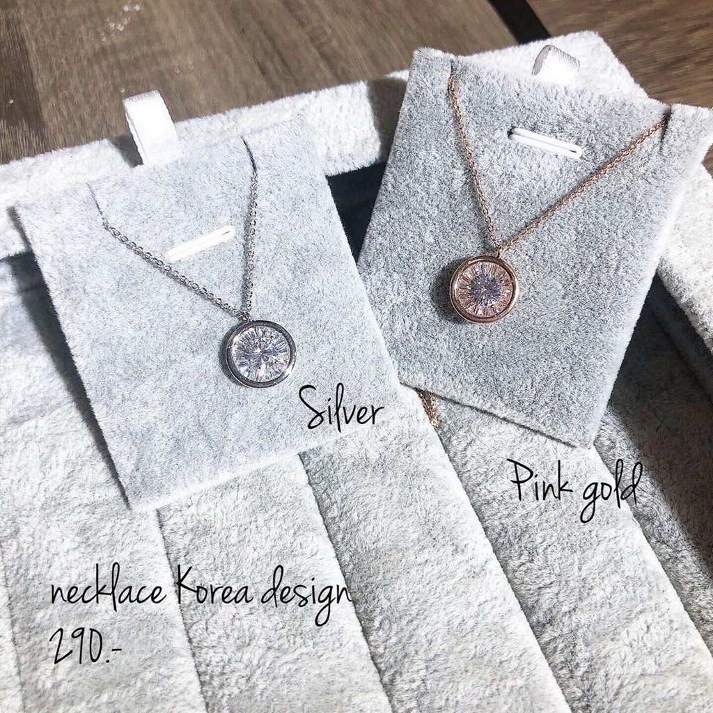 OneSeventyNine สร้อยคอพร้อมจี้เพชร CZ รุ่น OSN707