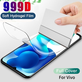 เต็มจอป้องกันหน้าจอ Hydrogel Film VIVO V19 Neo V17 V15 S1 Pro V11 V11i V9 Y11 Y12 Y15 Y17 Y19 Y20 Y30 Y50 Y71 Y91 Y91C Y93 Y95