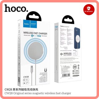 Hoco CW28 Wireless Charger ที่ชาร์จไร้สายแบบแม่เหล็ก รองรับไอโฟน12 แท้100% รุ่นใหม่ล่าสุด‼️