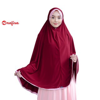 Nafisa ADANA Yess Long Hijab / syari Bergo Hijab / Muslimah Hijab / Mukena Hijab