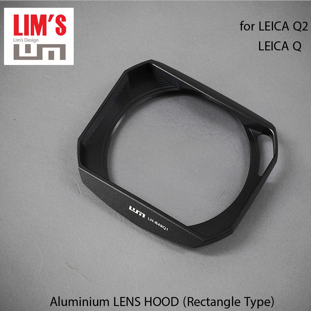 LIM'S Aluminium LENS HOOD for Leica Q2 / Q (LH-R49Q1)
