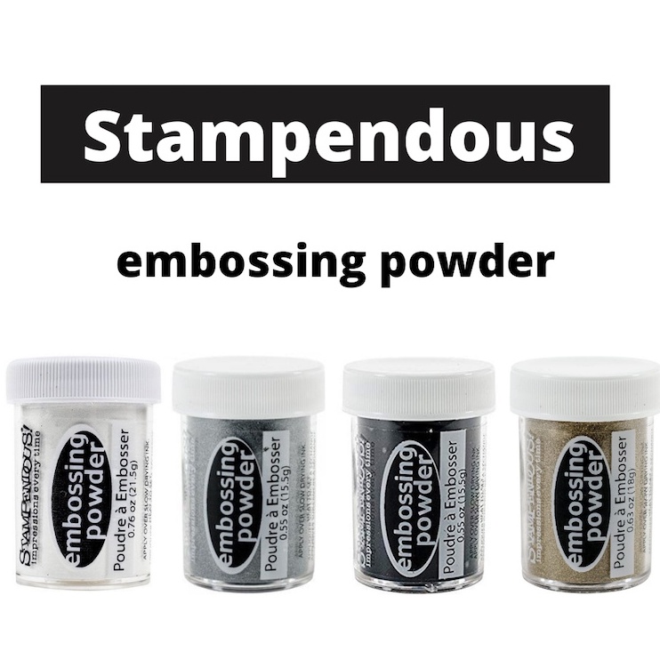 STAMPENDOUS EMBOSSING POWDER DETAIL  ผงนูน