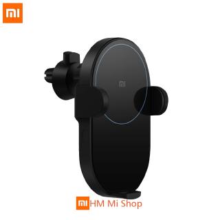 Xiaomi Mi 20W Max Qi เครื่องชาร์จในรถยนต์แบบไร้สายชาร์จเร็วที่วางโทรศัพท์ในรถยนต์ WCJ02ZM พร้อมเซ็นเซอร์อินฟราเรดอัจฉริยะ