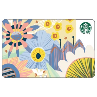 บัตร Starbucks ลาย Spring Flower 2018