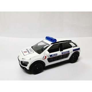 รถเหล็ก​ Majorette s.o.s cars Citroen C4 Cactus national police