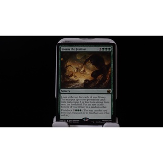 Storm the Festival [Innistrad: Midnight Hunt] Rare MTG Magic the Gathering