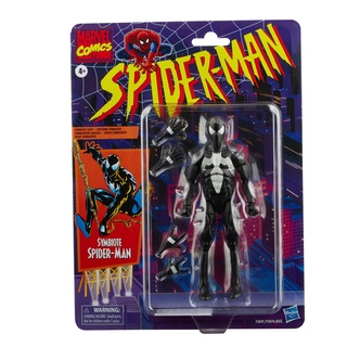 Spider-Man Marvel Legends Retro Collection Symbiote Spider-Man ของเล่นมาเวล ฟิกเกอร์