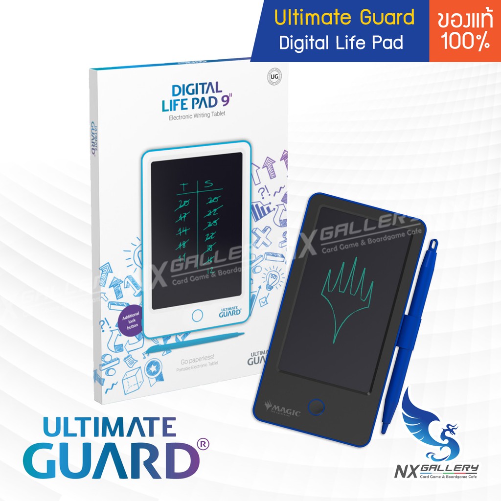 [Ultimate Guard] Digital Life Pad กระดานจดไลฟ์ (สำหรับ โปเกมอนการ์ด