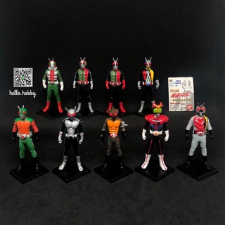 Gashapon - HG Kamen Rider 20th Anniversary Gashapon by Bandai (Set of 9)