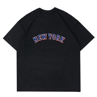 【เสื้อยืดใหม่】เสื้อผ้าผชGILDAN เสื้อยืดแขนสั้น ผ้าฝ้าย ขนาดใหญ่ พิมพ์ลาย New York City Merch Yankees NY สไตล์วินเทจ สําห