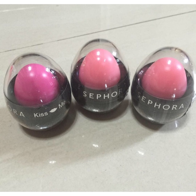 Sephora kiss me แท้ 100% ลิปบาล์มสีชมพูอ่อน มีโค้ดส่วนลด100จ้า "BAMM"