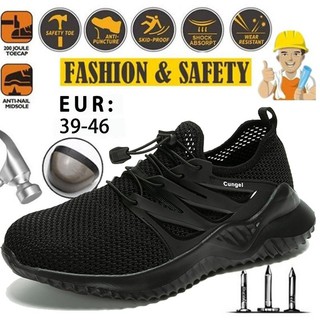 【HOT DEAL】steel on toe รองเท้าเซฟตี้ หุ้มข้อ หัวเหล็ก Safety Shoes