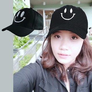 NuChon Hat หมวกแก๊ป สีดำ รุ่น Mini Smile M CAP 88898 (Black)