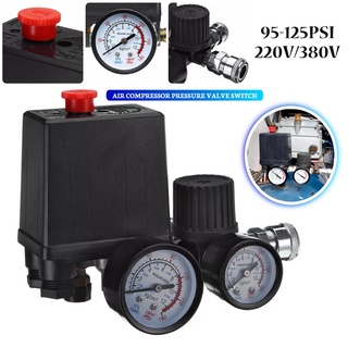 สวิตช์ออโต้ปั้มลม PC-7 ส่งไว/เก็บปลายทางได้ 220V 0-120 Psi Air Compressor Pressure Switch