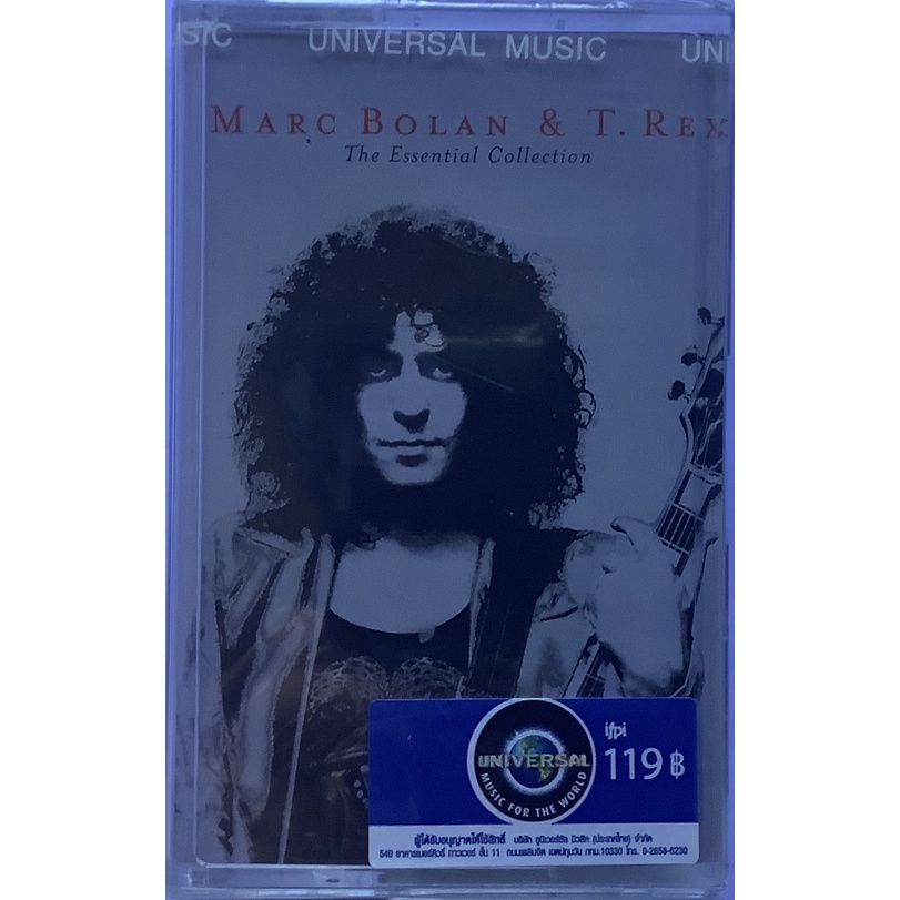 Cassette Tape เทปคาสเซ็ตเพลง Marc Bolan & T. Rex The Essential Collection ลิขสิทธิ์ ซีล