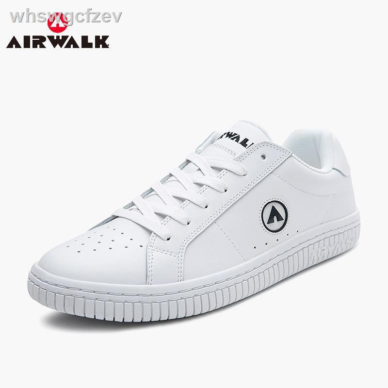 ♂﹍✘star สไตล์เดียวกัน Airwalk รองเท้าผู้ชายสีขาว 2021 รองเท้าสีขาวตัดต่ำรุ่นเกาหลีเทรนด์ลำลองรองเท้าผ้าใบทุกคู่ผู้ชาย