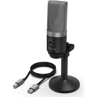 FIFINE K670 ไมโครโฟน USB **ของแท้ รับประกัน 1ปี** สำหรับ podcasting, Liveสด, ประชุมออนไลน์, สตรีมมิ่ง ฯลฯ