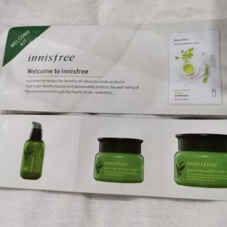 Mask Innisfree tester 4 pieces มาสหน้า