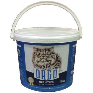 ORGO Cat Litter BUCKET ทรายแมว (ทรายขาว) ออร์โก้ 5 Kg.