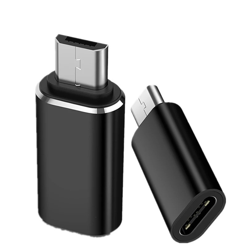 [ร้อน]ขั้วต่ออะแดปเตอร์ USB Type C เป็น Micro USB Android สําหรับโทรศัพท์สมาร์ทแท็บเล็ต Micro / USB ชายกับ Type C ตัวแปลงหญิงอุปกรณ์เสริมมือถือ