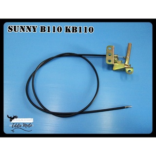 DATSUN NISSAN SUNNY B110 KB110 FRONT BONNET RELEASE CABLE // LOCK CABLE  // สายดึงฝากระโปรงหน้า ชุดสายล็อกฝากระโปรงหน้า