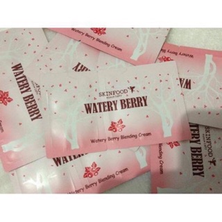 แพค 5 ซอง Tester Skinfood Watery Berry Blending Cream