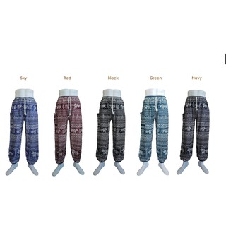 กางเกงช้าง กางเกงโยคะ Thai Elephant pants yoga pants harem pants THE08