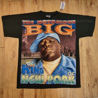 THE NOTORIOUS BIGGIE (Christopher George Latore Wallace) RAPPER HIPHOP งานแรร์มีน้อยจริง หมดแล้วไม่ผลิตเพิ่ม