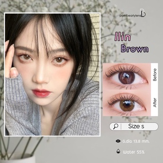 iLin brown คอนแทคเลนส์ ขนาดมินิ