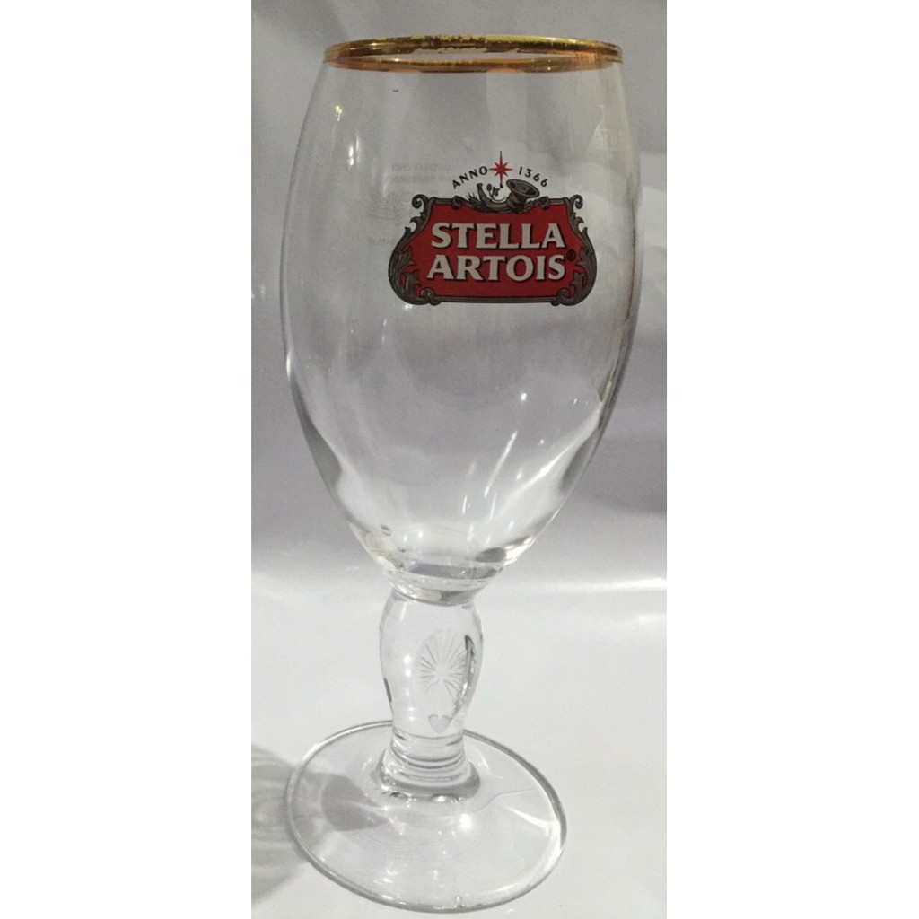 แก้วเบียร์ สเตลล่า STELLA ARTOIS  ความจุ 1 pint x1 ของแท้ 100 %  มี 2 แบบให้เลือก