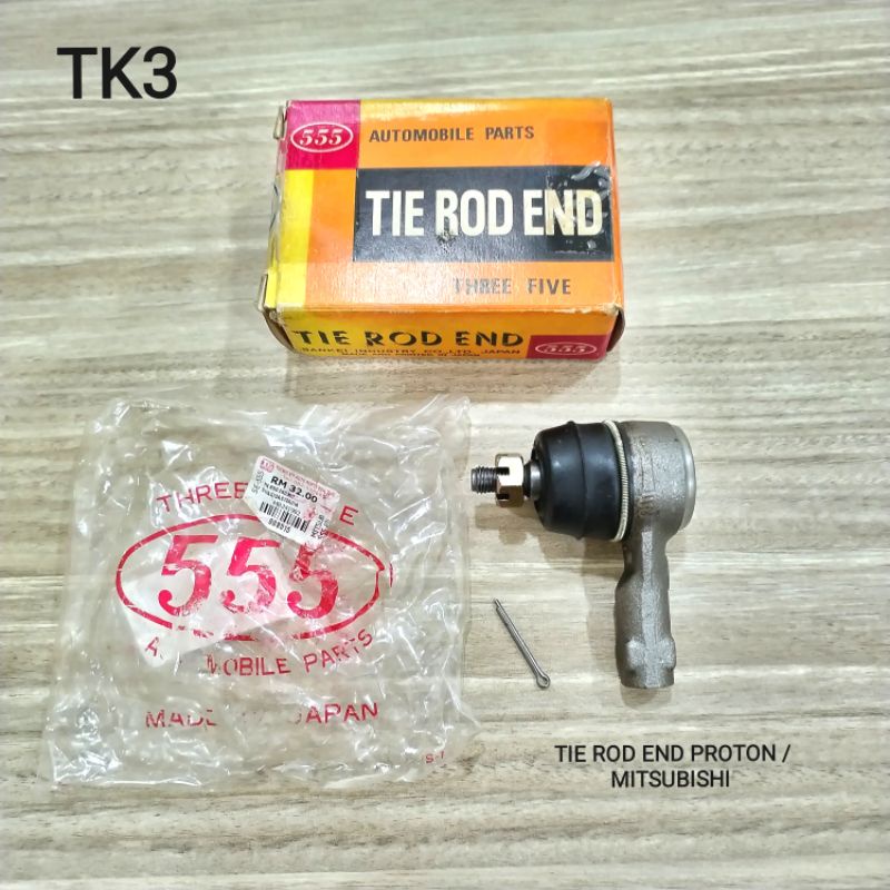 (555JAPAN)TIE ROD END MITSUBISHI C11A C12A 13A SE-7241 MB241982 1 ชิ้น