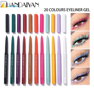 Liluderer สีขาวอายไลเนอร์ดินสอสีอายไลเนอร์นีออนสี eyepencil สีเคลือบอายไลเนอร์กันน้ำ handaiyan liluderer