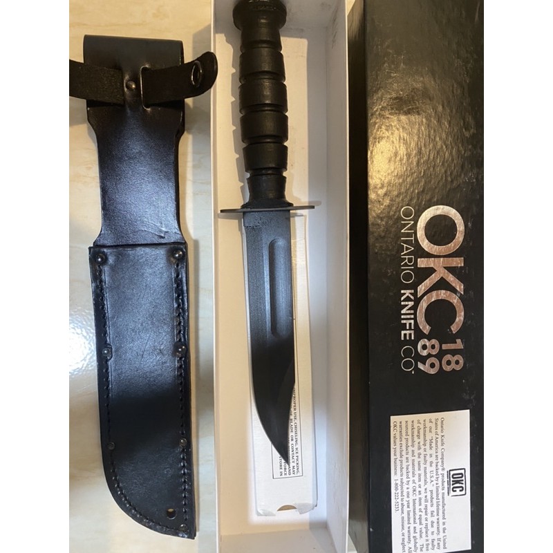 มีด ontario knife 498 marine combat knife แท้100 made in USA Shopee