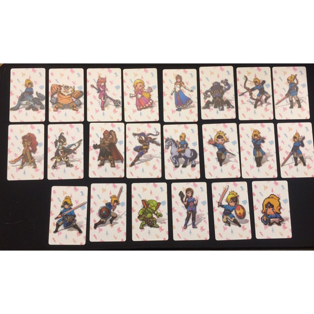 Amiibo Card Zelda ครบชุด 22 ใบ +กระเป๋าหนัง