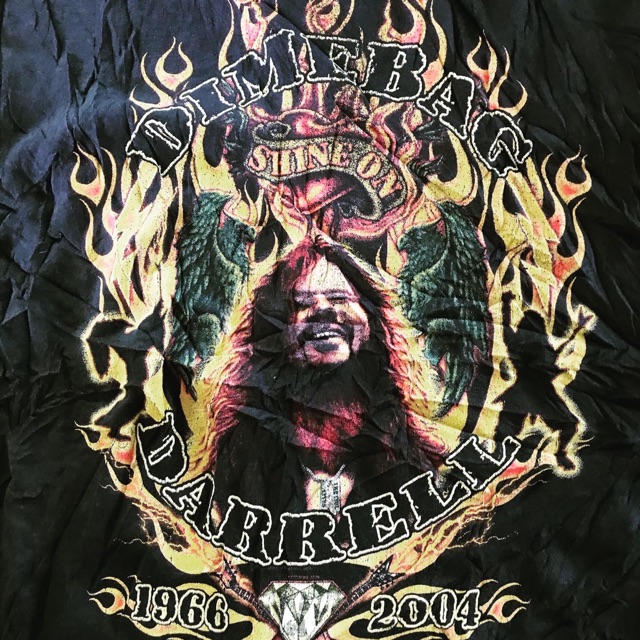 เสื้อวง เสื้อยืดวินเทจ USA มือ2 Dimebag Darrell