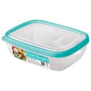 กล่องเก็บอาหาร กล่องใส่อาหาร กล่องอาหารเหลี่ยม FOOD KEEPER N1433 1.2 ลิตรFOOD CONTAINER PP SQUARE 1.2L FOODKEEPER