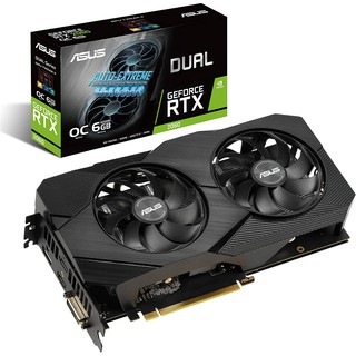 มือหนึ่ง !!! VGA (การ์ดแสดงผล) ASUS DUAL RTX2060 O6G GDDR6 สินค้ารับประกันศูนย์ในไทย 3 ปี