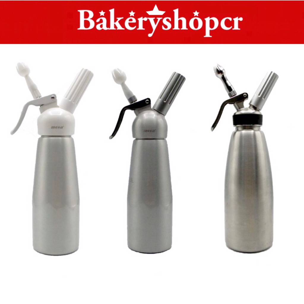 Mosa Cream Whipper โมซ่า กระบอกวิปปิ้งครีม ยี่ห้อโมซ่า 0.5 ลิตร 1 ลิตร