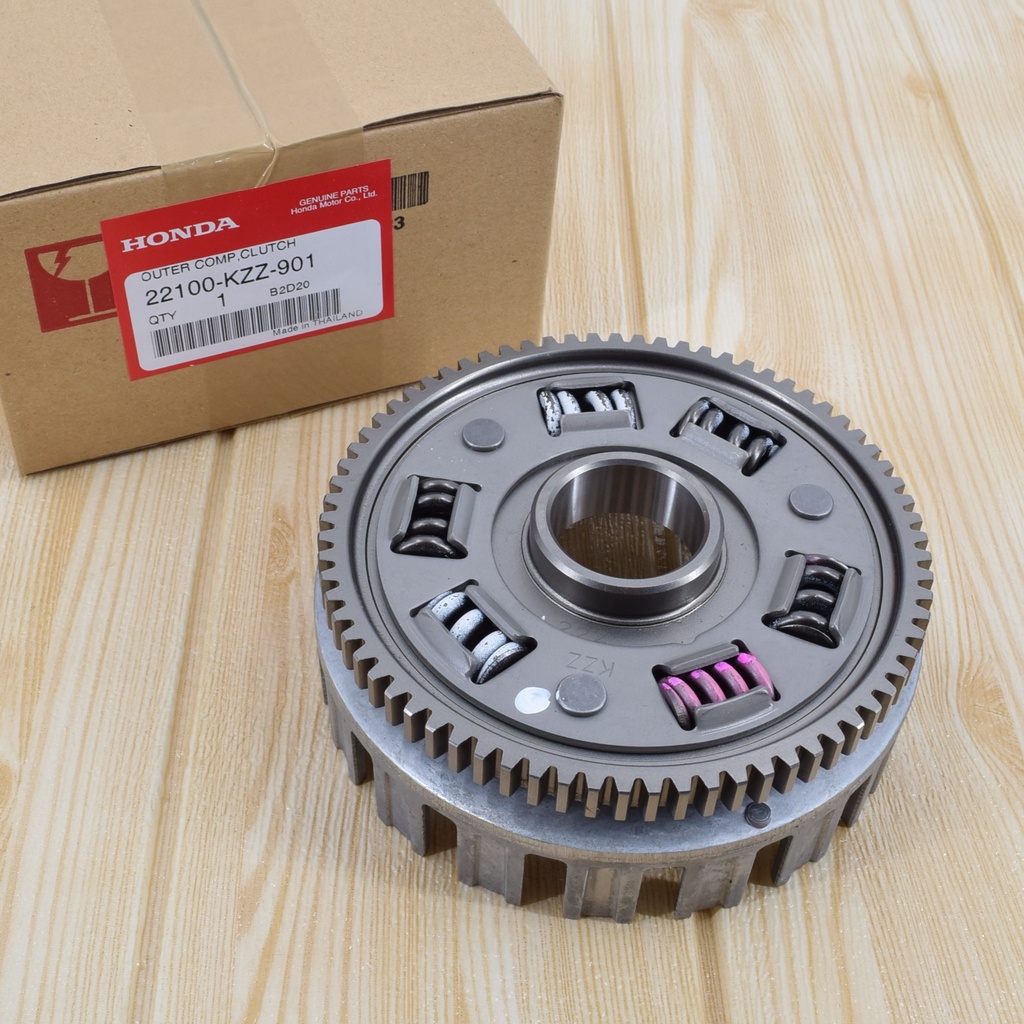เรือนครัชตัวนอก CRF250 (73ฟัน) แท้ศูนย์ฮอนด้า ราคา/1ชิ้น 22100-KZZ-901 ราคา ถูกที่สุด ดีลบีเคเค แกลเลอรีภาพที่ 3
