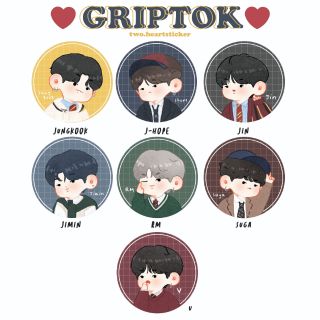 GRIPTOK BTS 💛 กริปต๊อก ที่ติดหลังมือถือ