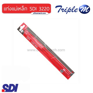 แท่งแม่เหล็ก 1.5x25 ซม. แดง SDI 3220