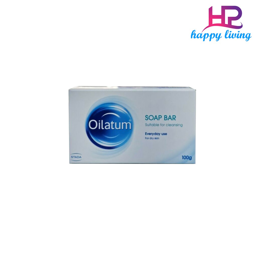 ((แพ็คเก็จใหม่)))Oilatum Bar ขนาด 100 G สบู่อาบน้ำสำหรับผิวแห้ง ผิวเด็กทารก ผิวแพ้คัน [2808113]