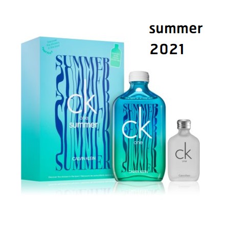 (2021) Set CK ONE SUMMER 2021 EDT 100 ml. + 15 ml.