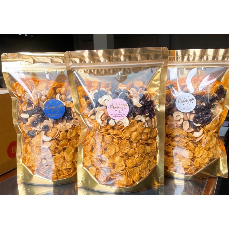 คาราเมลคอนเฟลก ✅250g.Caramel cornflakes ไม่ผสมนมข้น ไม่ใส่แป้ง